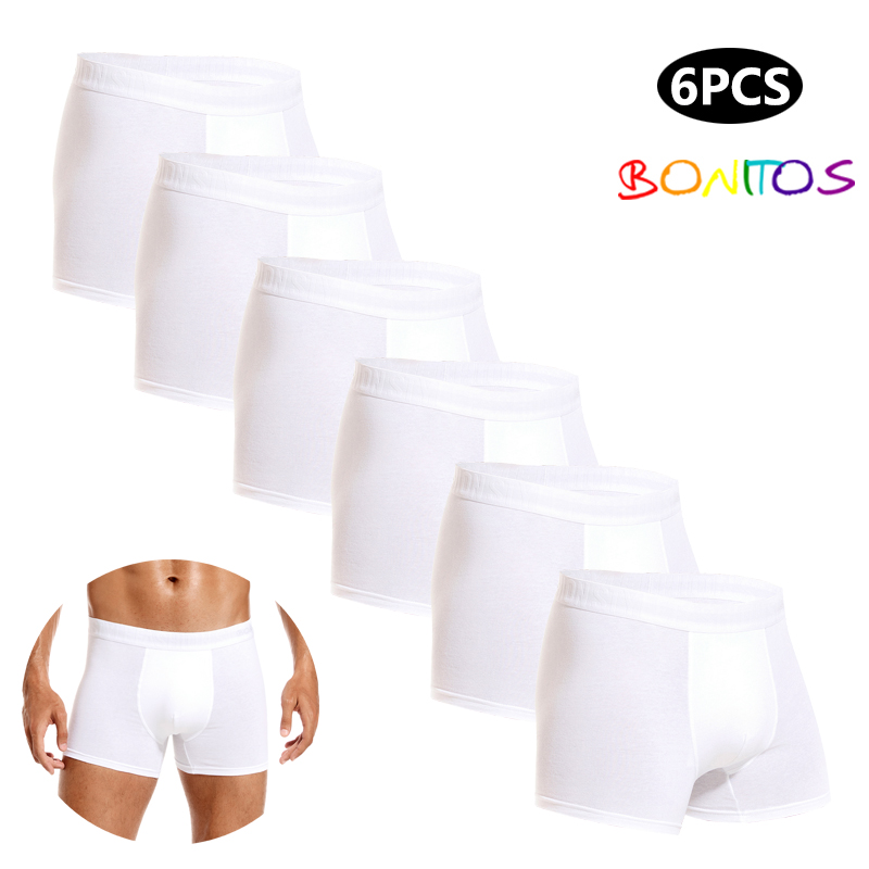 Boxer Shorts Modal - Трусы-боксеры мужские из хлопка, 6 шт./упаковка