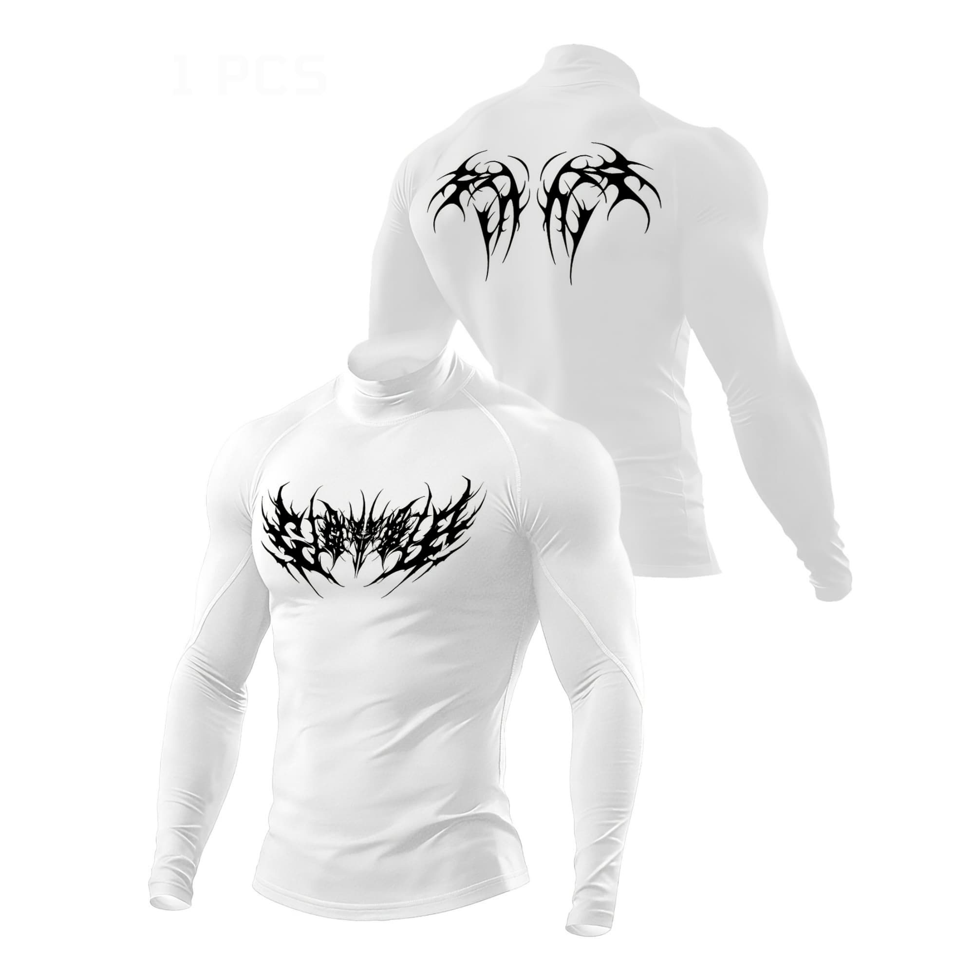 Панк-футболка с абстрактным пр – обзор и цена Base Layer Top