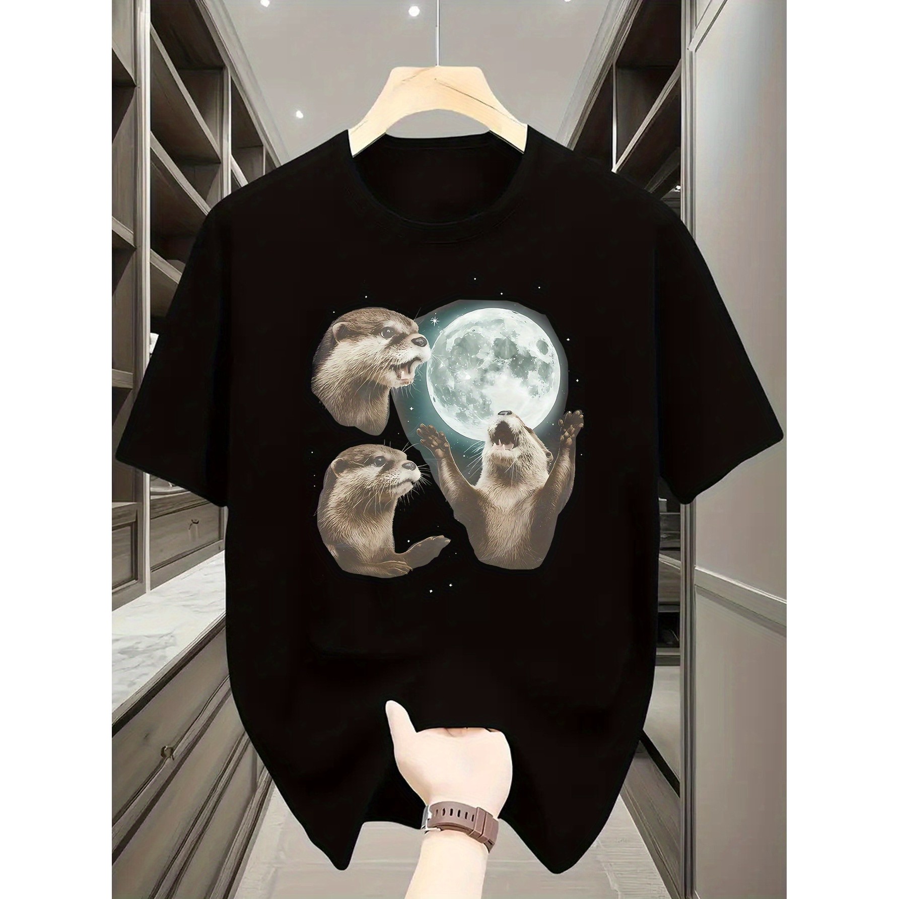 Мужская футболка с принтом Pla – обзор и цена Undershirt Crew Neck